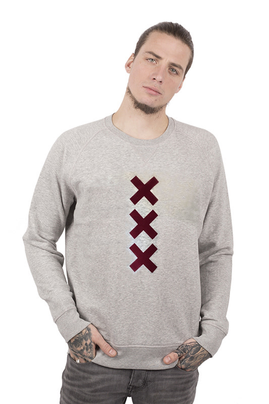 XXX Amsterdam Sweater - Heather Grey