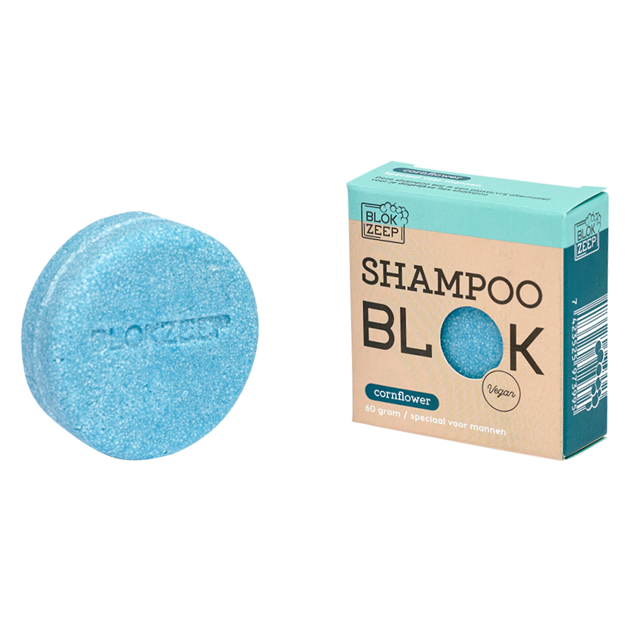 Shampoo Bar Cornflower - Speciaal voor mannen