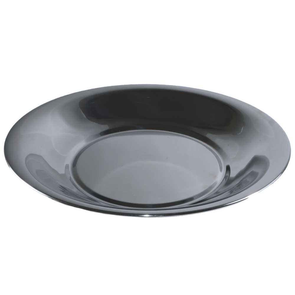 RVS diep bord 21,5 cm / 500 ml - mat gepolijst